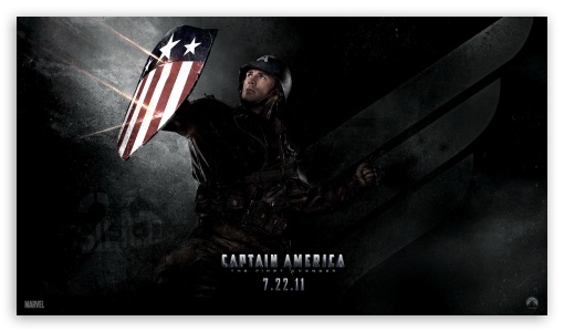 Captain America 2011 - Shield UltraHD Wallpaper for 8K UHD TV 16:9 Ultra High Definition 2160p 1440p 1080p 900p 720p ; Mobile 16:9 - 2160p 1440p 1080p 900p 720p ;
