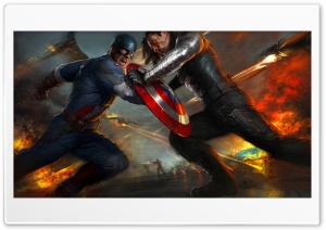 Captain America 2 Art Ultra HD Wallpaper for 4K UHD Widescreen desktop, tablet & smartphone