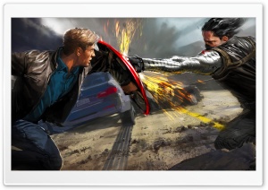 Captain America - The Winter Soldier Ultra HD Wallpaper for 4K UHD Widescreen desktop, tablet & smartphone