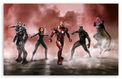 Captain America Civil War Ultra HD Desktop Background Wallpaper for :  Widescreen & UltraWide Desktop & Laptop : Multi Display, Dual Monitor :  Tablet : Smartphone