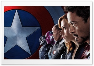Captain America Civil War Iron Man Team Ultra HD Wallpaper for 4K UHD Widescreen desktop, tablet & smartphone