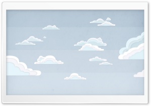 Cartoon Clouds Ultra HD Wallpaper for 4K UHD Widescreen desktop, tablet & smartphone