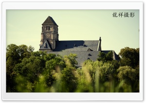 Castle Church On Castle Hill Chemnitz Ultra HD Wallpaper for 4K UHD Widescreen desktop, tablet & smartphone