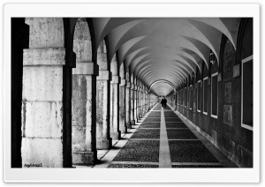 Castle Hallway Ultra HD Wallpaper for 4K UHD Widescreen desktop, tablet & smartphone