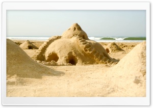 Castle Of Sands Ultra HD Wallpaper for 4K UHD Widescreen desktop, tablet & smartphone