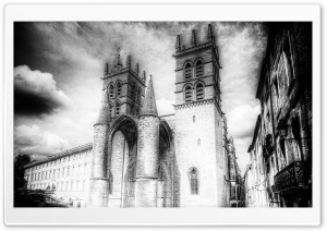 Cathedral Saint Pierre De Montpellier Ultra HD Wallpaper for 4K UHD Widescreen desktop, tablet & smartphone
