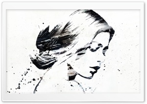 Catherine Zeta Jones Graffiti Ultra HD Wallpaper for 4K UHD Widescreen desktop, tablet & smartphone