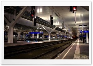 Central Station Salzburg Ultra HD Wallpaper for 4K UHD Widescreen desktop, tablet & smartphone