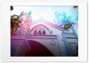 Chapel In Philippines Ultra HD Wallpaper for 4K UHD Widescreen desktop, tablet & smartphone