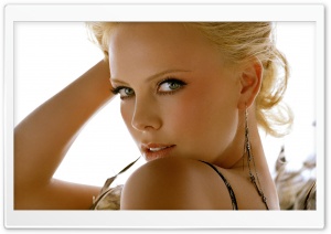 Charlize Theron Portrait Ultra HD Wallpaper for 4K UHD Widescreen desktop, tablet & smartphone