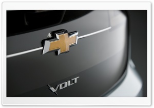 Chevrolet Volt Badge Ultra HD Wallpaper for 4K UHD Widescreen desktop, tablet & smartphone