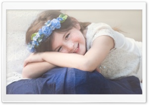Child Girl Smiling Ultra HD Wallpaper for 4K UHD Widescreen desktop, tablet & smartphone