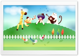 Childhood Fairytales Friendship Ultra HD Wallpaper for 4K UHD Widescreen desktop, tablet & smartphone