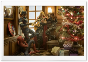Christmas Guests Ultra HD Wallpaper for 4K UHD Widescreen desktop, tablet & smartphone