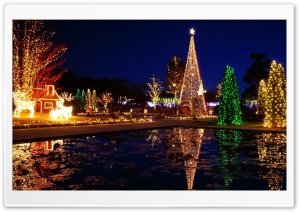 Christmas Tree Light Ultra HD Wallpaper for 4K UHD Widescreen desktop, tablet & smartphone