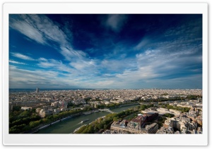 City   Aerial View Ultra HD Wallpaper for 4K UHD Widescreen desktop, tablet & smartphone