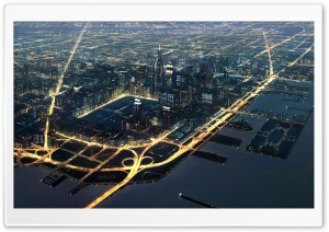 City Drawing Ultra HD Wallpaper for 4K UHD Widescreen desktop, tablet & smartphone