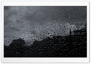 City In The Rain Ultra HD Wallpaper for 4K UHD Widescreen desktop, tablet & smartphone