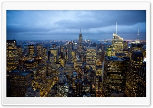City Night Lights Ultra HD Wallpaper for 4K UHD Widescreen desktop, tablet & smartphone