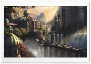 City Of Elfs Ultra HD Wallpaper for 4K UHD Widescreen desktop, tablet & smartphone