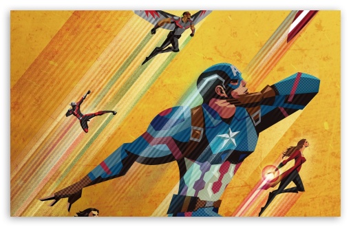 Civil War Artwork Captain America Ultra HD Desktop Background Wallpaper for  4K UHD TV : Widescreen & UltraWide Desktop & Laptop : Tablet : Smartphone