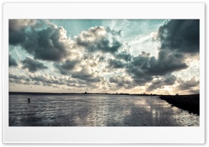 Cloudy Evening Ultra HD Wallpaper for 4K UHD Widescreen desktop, tablet & smartphone