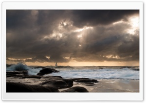 Cloudy Sky, Evening Ultra HD Wallpaper for 4K UHD Widescreen desktop, tablet & smartphone