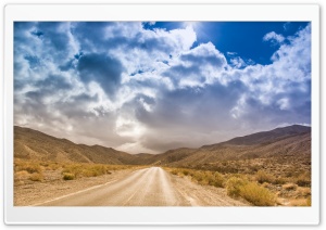 Cloudy Sky Over Mountains Ultra HD Wallpaper for 4K UHD Widescreen desktop, tablet & smartphone