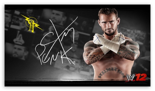 CM_Punk_WWE12 UltraHD Wallpaper for 8K UHD TV 16:9 Ultra High Definition 2160p 1440p 1080p 900p 720p ; Mobile 16:9 - 2160p 1440p 1080p 900p 720p ;