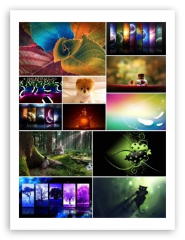 collage UltraHD Wallpaper for iPad 1/2/Mini ; Mobile 4:3 - UXGA XGA SVGA ;