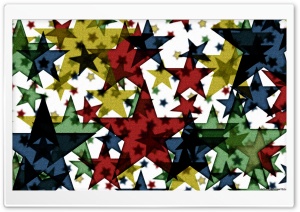 Colored Stars Ultra HD Wallpaper for 4K UHD Widescreen desktop, tablet & smartphone