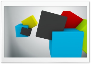 Colorful Cubes Ultra HD Wallpaper for 4K UHD Widescreen desktop, tablet & smartphone