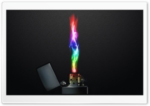 Colorful Flame Ultra HD Wallpaper for 4K UHD Widescreen desktop, tablet & smartphone