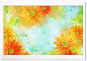Colorful Flowers 3 Ultra HD Wallpaper for 4K UHD Widescreen desktop, tablet & smartphone