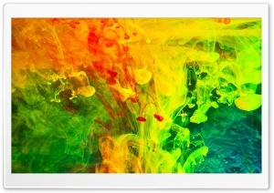 Colorful Paint in Water Ultra HD Wallpaper for 4K UHD Widescreen desktop, tablet & smartphone
