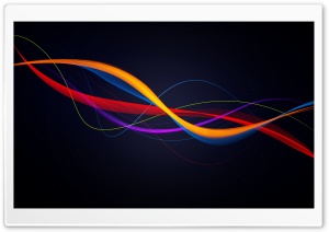 Colorful Waves Ultra HD Wallpaper for 4K UHD Widescreen desktop, tablet & smartphone