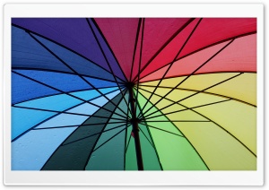 Colourful Umbrella Ultra HD Wallpaper for 4K UHD Widescreen desktop, tablet & smartphone