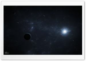 Comets In Space Ultra HD Wallpaper for 4K UHD Widescreen desktop, tablet & smartphone