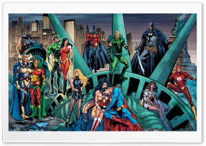 Comics Characters Ultra HD Wallpaper for 4K UHD Widescreen desktop, tablet & smartphone