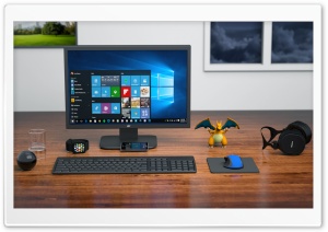Computer Desk Ultra HD Wallpaper for 4K UHD Widescreen desktop, tablet & smartphone