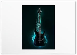 Cool Guitar Ultra HD Wallpaper for 4K UHD Widescreen desktop, tablet & smartphone