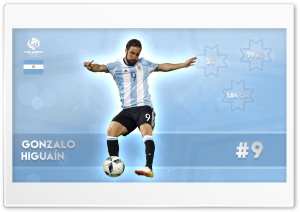 Copa America - Gonzalo Higuain Ultra HD Wallpaper for 4K UHD Widescreen desktop, tablet & smartphone