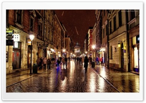 Cracow Street Ultra HD Wallpaper for 4K UHD Widescreen desktop, tablet & smartphone