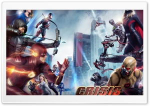 Crisis On Earth X Arrowverse Crossover 2017 Ultra HD Wallpaper for 4K UHD Widescreen desktop, tablet & smartphone