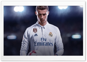 Cristiano Ronaldo FIFA 18 Ultra HD Wallpaper for 4K UHD Widescreen desktop, tablet & smartphone