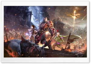 Crusaders of Light game Ultra HD Wallpaper for 4K UHD Widescreen desktop, tablet & smartphone