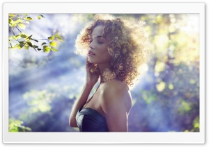 Curly Girl Ultra HD Wallpaper for 4K UHD Widescreen desktop, tablet & smartphone