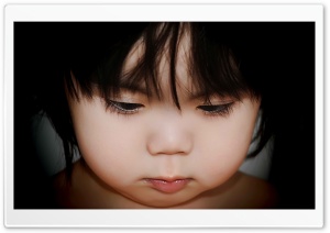 Cute Baby Portrait Ultra HD Wallpaper for 4K UHD Widescreen desktop, tablet & smartphone