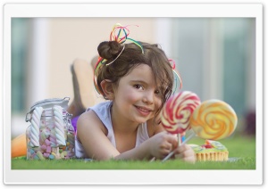 Cute Child Girl Ultra HD Wallpaper for 4K UHD Widescreen desktop, tablet & smartphone