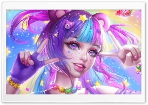 Cute Girl Anime Ultra HD Wallpaper for 4K UHD Widescreen desktop, tablet & smartphone